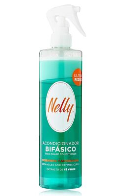 Nelly Professional Two Phase Conditioner For Curly Hair- Kıvırcık Saçlar için Yeşil Çay Özlü Sıvı Saç Kremi 400 ml - 1