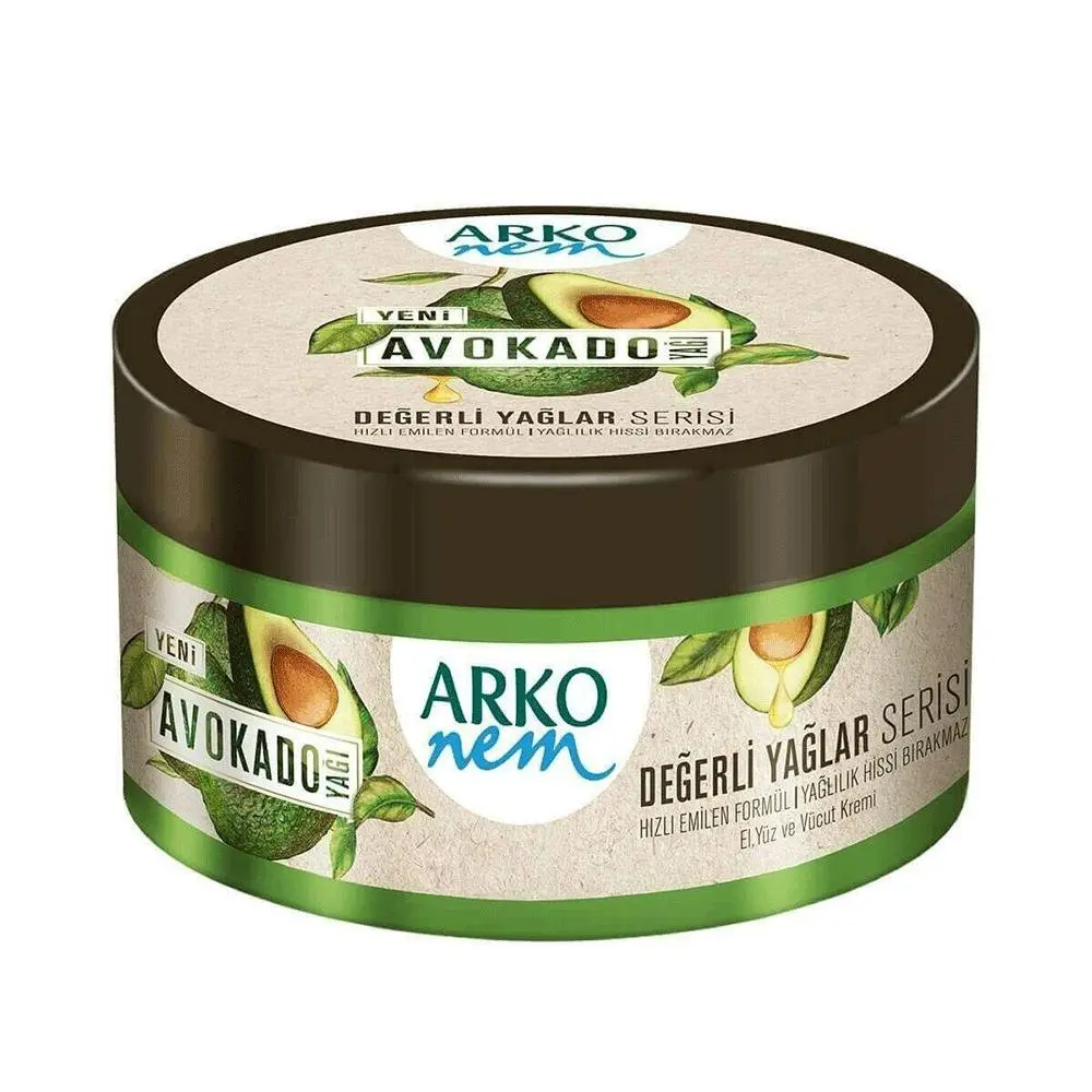 Arko Nem Değerli Yağlar Avokado Krem 250 ml - 1