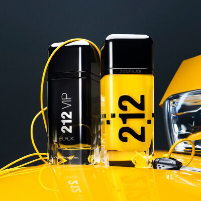 Carolina Herrera 212 Vip Black 212 Cab Limited Edition Edp 100 ml - 3
