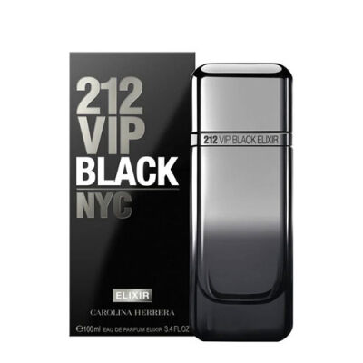 Carolina Herrera 212 Vip Black Elixir Edp 100 ml - 1