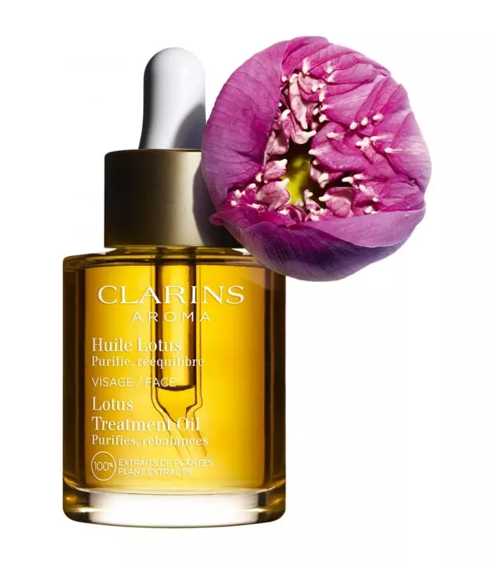 Clarins Huile Lotus Treatment Oil Yüz Bakım Yağı 30 ml - 1
