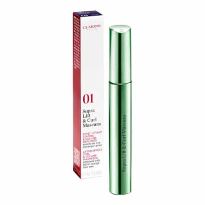 Clarins Supra Lift & Curl Maskara 01 Intense Black - 1