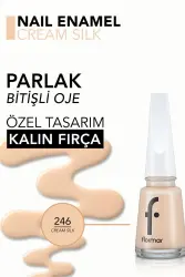 Flormar Oje 246 Cream Silk - 2