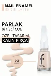 Flormar Oje 305 Beige Latte - 2