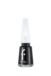 Flormar Oje 313 Black Minimalism - 1