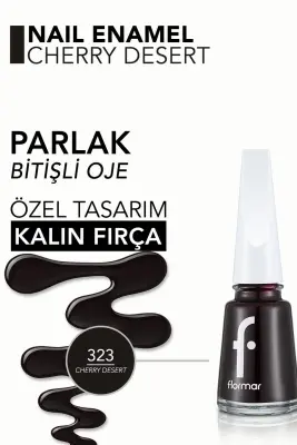 Flormar Oje 323 Cherry Dessert - 2