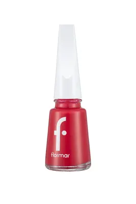 Flormar Oje 377 Red Coral - 1