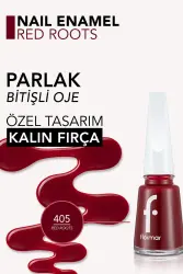 Flormar Oje 405 Red Roots - 2