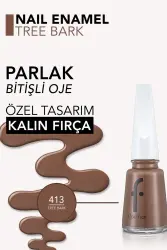 Flormar Oje 413 Tree Bark - 2