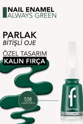 Flormar Oje 538 Always Green - 2