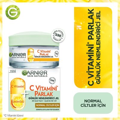Garnier C Vitamini Parlak Günlük Nemlendirici Jel 50 ml - 2