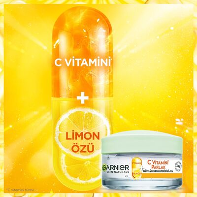 Garnier C Vitamini Parlak Günlük Nemlendirici Jel 50 ml - 6
