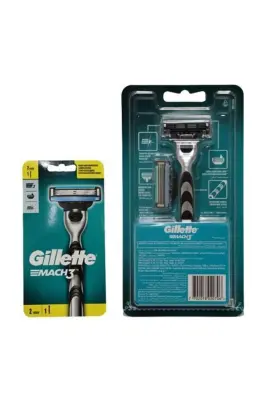 Gillette Mach 3 Makine 2 Up - 1