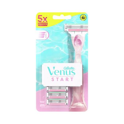 Gillette Venus Start Tıraş Makinesi 5 Yedek Bıçaklı - 1