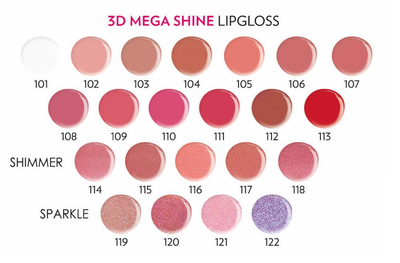 Golden Rose 3D Mega Shine Lip Gloss 105 - 2