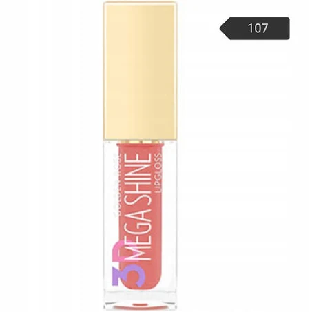 Golden Rose 3D Mega Shine Lip Gloss 107 - 1
