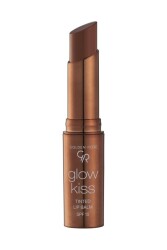 Golden Rose Glow Kiss Tinted Lip Balm SPF15 Renkli Dudak Nemlendirici- 06 Choco Cake - 1