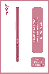 Golden Rose Liner Matic Waterproof Suya Dayanıklı Dudak Kalemi 305 Pink Peony - Golden Rose