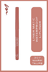 Golden Rose Liner Matic Waterproof Suya Dayanıklı Dudak Kalemi 307 Warm Taupe - Golden Rose