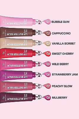Golden Rose Lip Butter Balm Care&Gloss Renkli Dudak Parlatıcısı 07 Peachy Glow - 3