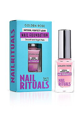 Golden Rose Nail Rituals Pürüzsüzleştirici ve Düzleştirici Tırnak Fondöteni - 1