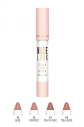 Golden Rose Nude Look Creamy Shine Lipstick Ruj 04 - 2