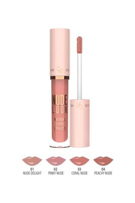 Golden Rose Nude Look Natural Shine Lip Gloss 01 - 2