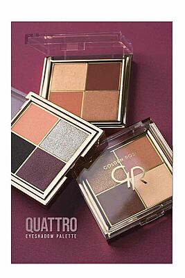 Golden Rose Quattro Eyeshadow Palette Göz Farı Paleti 03 Blue Charm - 2