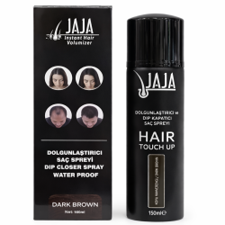 Jaja Dolgunlaştırıcı Dip Kapatıcı Saç Spreyi Dark Brown Koyu Kahve 150 ml - jaja