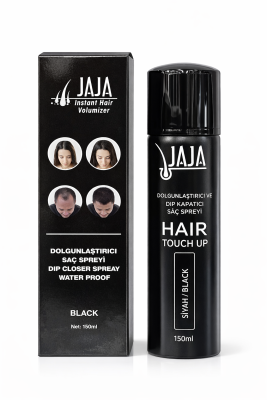 Jaja Dolgunlaştırıcı Dip Kapatıcı Saç Spreyi Black Siyah 150 ml - 1
