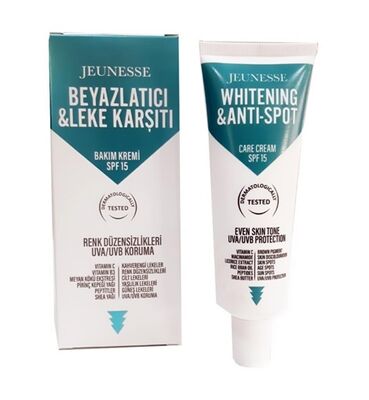 Jeunesse Beyazlatıcı Leke Kremi Spf 15 50 ml - 1