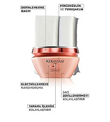 Kerastase Discipline Maskeratine Elektriklenme Karşıtı Saç Bakım Maskesi 200 ml - 3