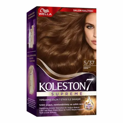 Koleston Supreme Saç Boyası 5/37 Kışkırtıcı Kahve - 1