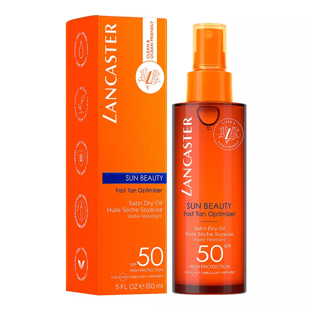 Lancaster Sun Beauty Satin Dry Oil Spf50 150 ml - 1