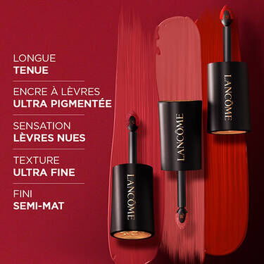 Lancome L'absolu Rouge Drama Ink Yoğun Renk Sağlayan Kalıcı Yarı Mat Likit Ruj 196 French Touch - 3