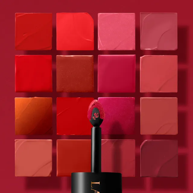 Lancome L'absolu Rouge Drama Ink Yoğun Renk Sağlayan Kalıcı Yarı Mat Likit Ruj 525 French Bisou - 3