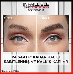 L'Oréal Paris Infaillible 24H Brow Lamination Şeffaf Kaş Sabitleyici - 2