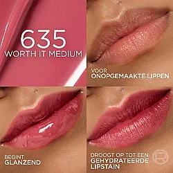 Loreal Paris Hyaluron Lip Tint - 635 Worth It Medium - 2