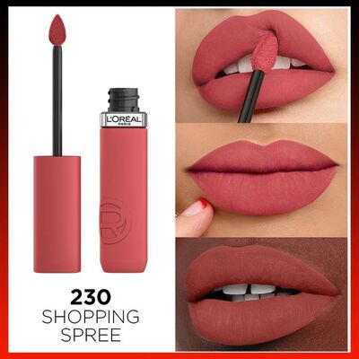 Loreal Paris Infaillible Matte Resistance Likit Mat Ruj - 230 Shopping Spree - 2