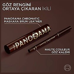 Loreal Paris Panorama Chromatic Maskara Brun Leather - 3