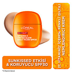 Loreal Paris Revitalift Clinical C Vitamini İçeren Renkli Işıltılı Nemlendirici Krem SPF30 40 ml - Loreal Paris