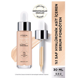 L'Oréal Paris True Match Nude Fondöten Serum 0.5-2 Very Light - 1