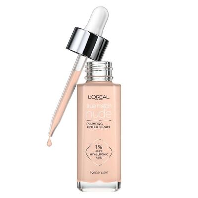 L'Oréal Paris True Match Nude Fondöten Serum 1-2 Rosy Light - 1