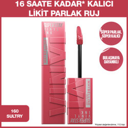 Maybelline New York Super Stay Vinyl Ink Ruj 160 Sultry - 2