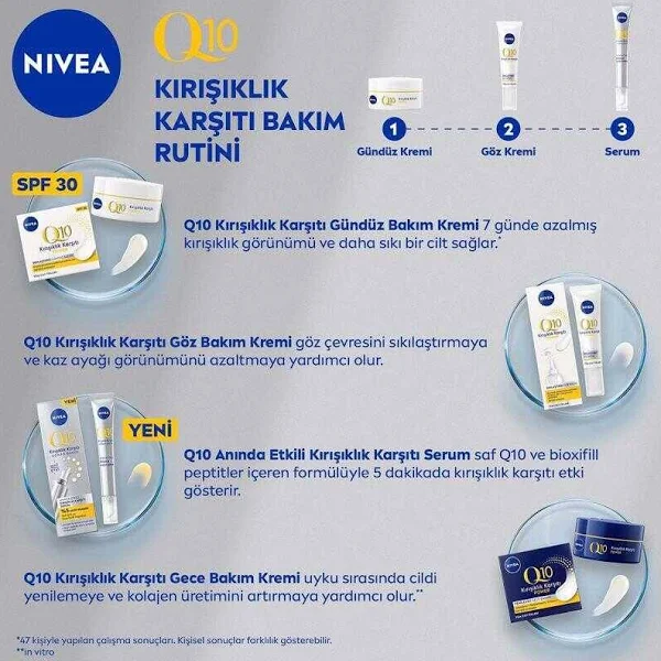 Nivea Q10 Kırışıklık Karşıtı Serum 15 ml - 4