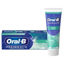 Oral-B Pro 3D White Hafif Nane Diş Macunu 75 ml - Oral B