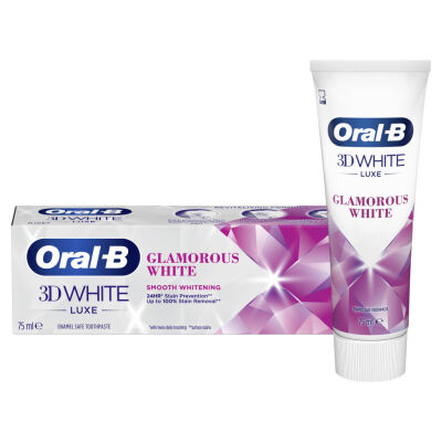 Oral B Pro 3D White Advanced Luxe Glamorous White Diş Macunu 75 ml - 1