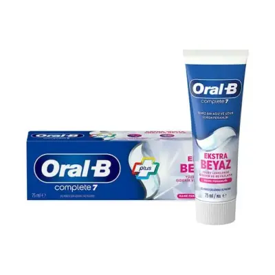 Oral-B Complete 7 Ekstra Beyaz Diş Macunu 75 ml - 1