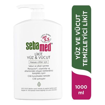 Sebamed Likit Yüz & Vücut 1000 ml - 1