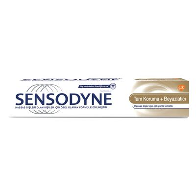 Sensodyne Diş Macunu Tam Koruma+Beyazlatıcı 75 ml - 1